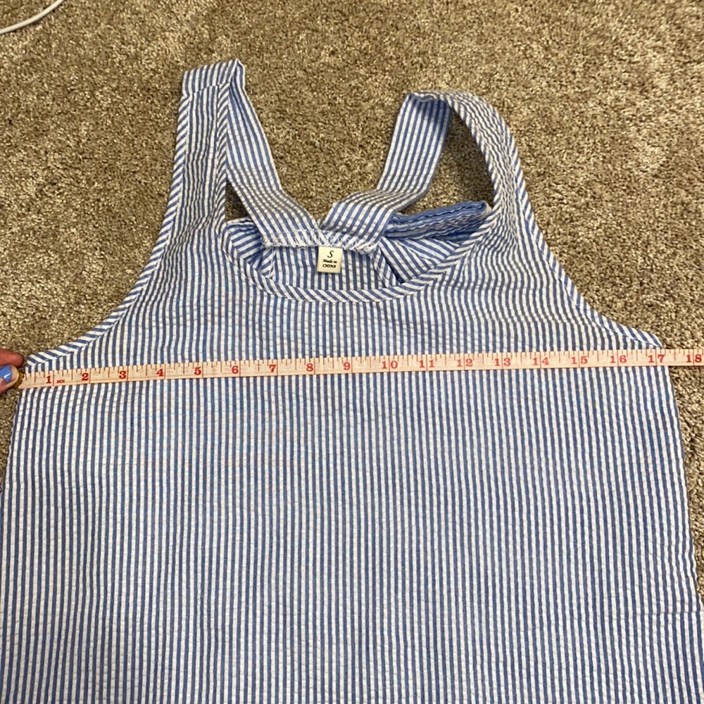 seersucker top - Picture 5 of 7